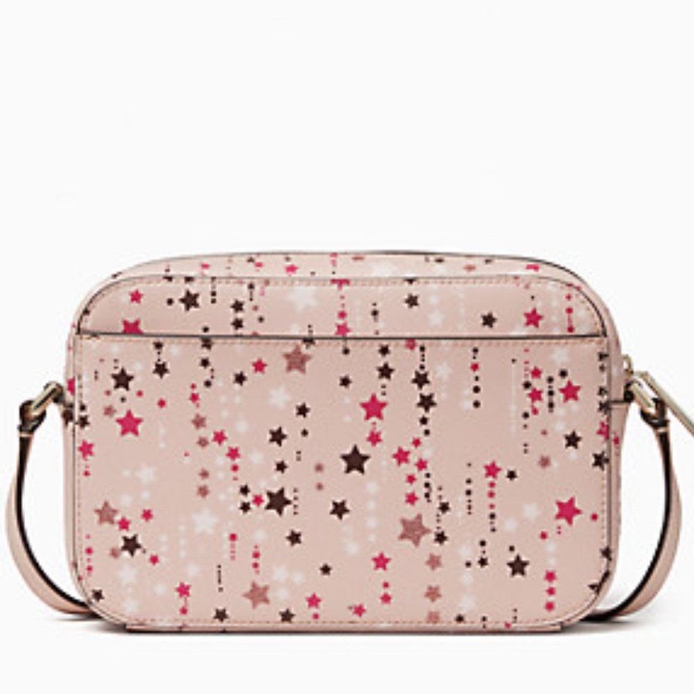 Kate Spade Pink Stars Staci Mini Camera Bag NWT - Picture 3 of 3